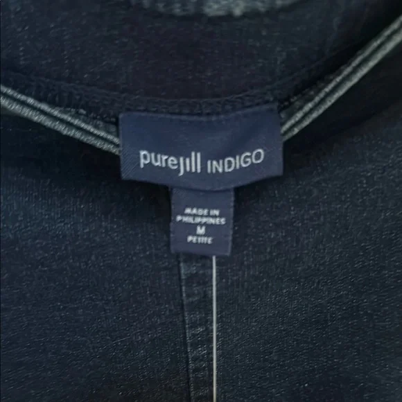 🦋NWT J. Jill Classic Navy Blue Women's Mini Skirt - Picture 3 of 5